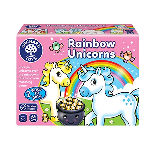 Orchard Toys 095 - Juego de unicornios arcoíris, multicolor , color/modelo surtido