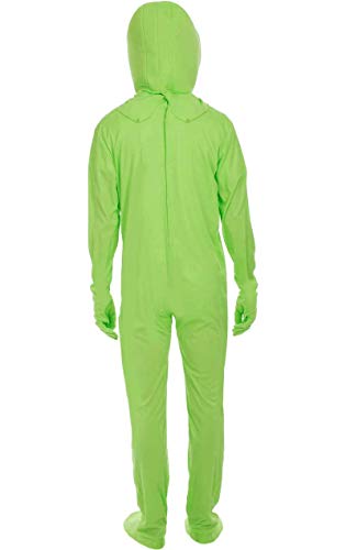 ORION COSTUMES Hombre Verde Extraterrestre mono Disfras a la moda