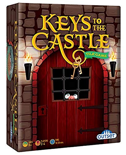 Outset Media Llaves para el castillo carrera de su compañero a través del castillo de los caballeros este ritmo estrategia juego de naipes edad 8 +.