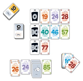 Pack de 2 juegos: 6 que toma + extensión de vaca bien + 2 sin 3 + 1 azul