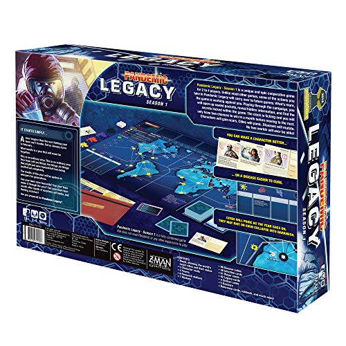 Pandemic Legacy Blue Season 1 - Board Game - Englisch …