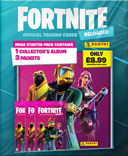 Panini France SA Fortnite Series 2 Trading Card Collection Reloaded-Pack para iniciar la colección (FTCG2SP)