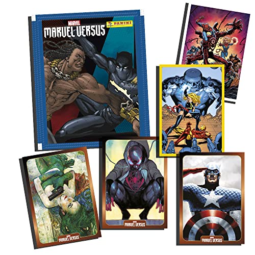 Panini Marvel Versus - Álbum de cartón y organizador de tarjetas