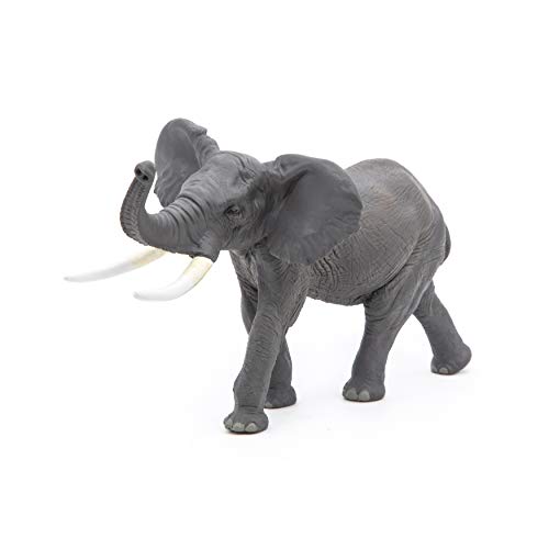 Papo 50215 Elefante Wild Animal Kingdom, Multicolor Figura