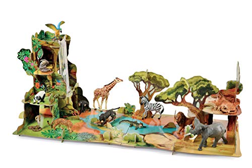 Papo 60112 The Jungle Wild Animal Kingdom, Multicolor