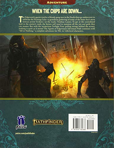 Pathfinder Adventure Path: All or Nothing (Agents of Edgewatch 3 of 6) (P2) (Pathfinder, 159)