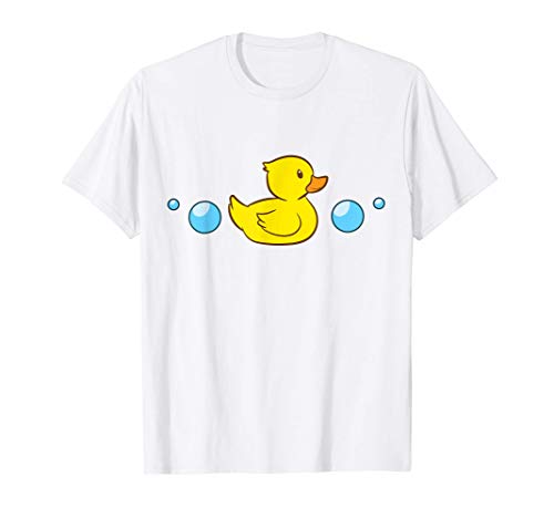 Pato de goma lindo en el agua Amor de patos de goma Camiseta