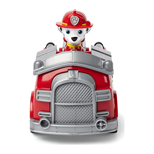 PATRULLA CANINA - CAMIÓN BOMBEROS + FIGURA MARSHALL - Camión de 15 cm con 1 Figura Marshall Patrulla Canina - 6061798 - Juguetes Niños 3 Años +