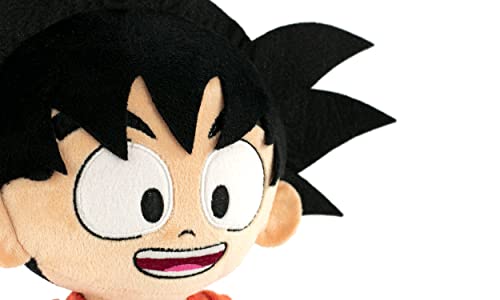 Peluche de los Personajes de Dragon Ball 28cm - Goku, Muten Roshi, Krilin, Puar - Calidad Super Soft (28cm con Display, Goku)