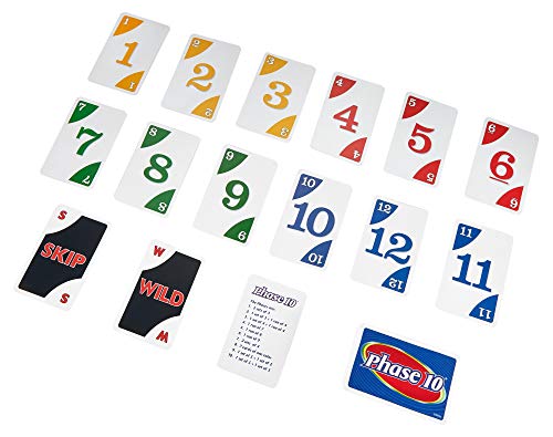 Phase 10 Card Game Styles May Vary