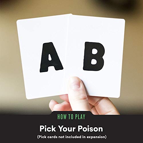 Pick Your Poison Expansión del juego de cartas NSFW: el juego de fiesta "¿Qué harías que hagas?" - NSFW