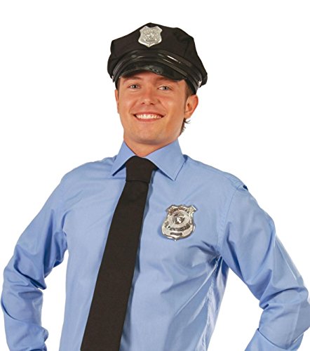 Placa de Policía metálica