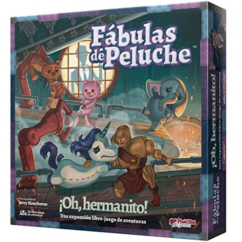 PlaidHat Games Fábulas de Peluche Oh, hermanito, Juego de Mesa en Español (Asmodee PH2201ES)