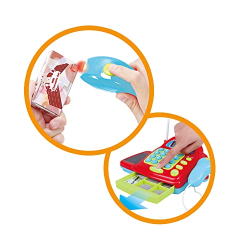 PLAY GO - Caja registradora eléctrica con accesorios playgo (44584)