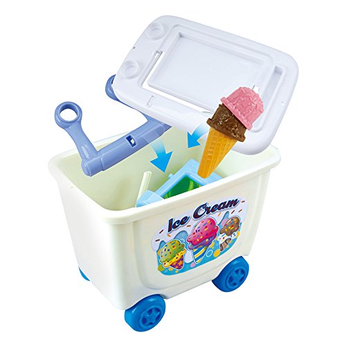 Playgo - Carrito de helados gourmet - 28 piezas (ColorBaby 44589)