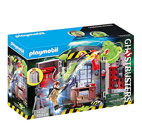 Playmobil Ghostbusters 70318 Cofre Cazafantasmas, A partir de 4 años