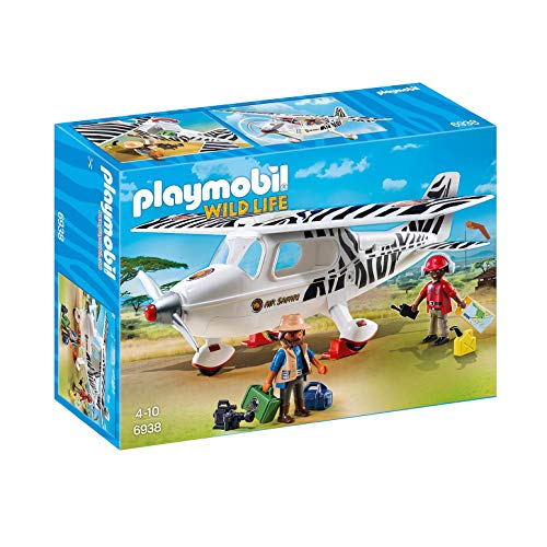 Playmobil Wild Life 6938 Avión por Safari, A partir de 4 años