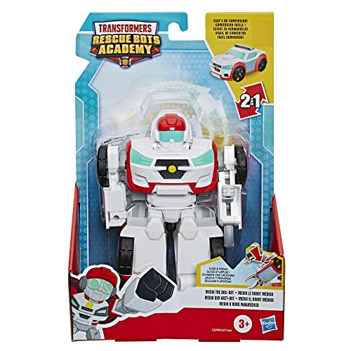Playskool Heroes Transformers Rescue Bots Academy Medix The Doc-BOT Converting Toy Robot, Figura de acción de 15,2 cm