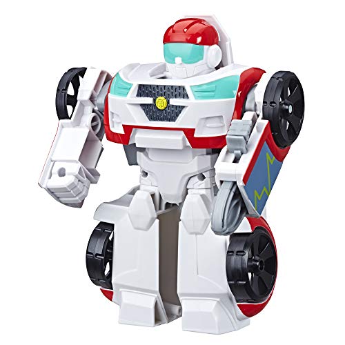 Playskool Heroes Transformers Rescue Bots Academy Medix The Doc-BOT Converting Toy Robot, Figura de acción de 15,2 cm