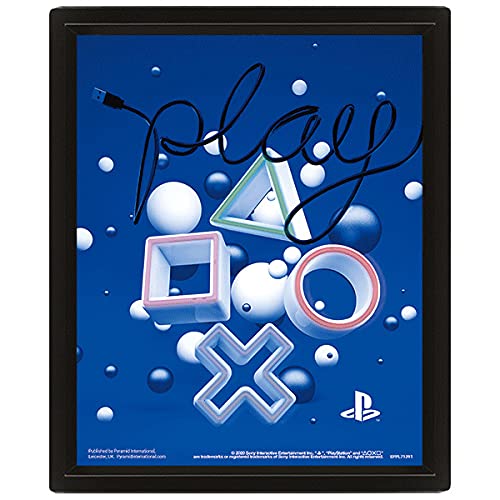 Playstation - Poster 3D Symbols
