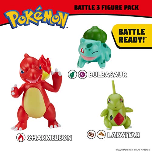 Pokémon Figuras de Batalla 3-Pack | Jolteon Squirtle & Munchlax 5 cm | Última Ola 2021 | Con Licencia Oficial de Pokemon