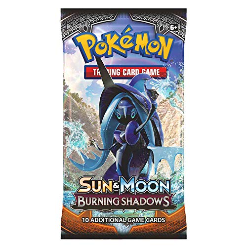 Pokemon- TCG Sun and Moon Burning Shadows Trading Card Booster Packet, 1 x Single Pack (15071-S)