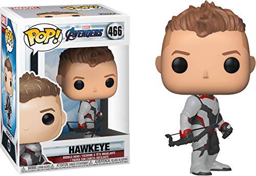 POP! Avengers Hawkeye In Team Suit Pop Bobblehead Figure (4 Inch, Multicolor)