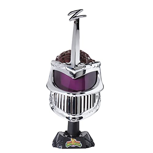 Power Rangers - Lightning Collection - Casco de Lord Zedd - Casco Premium modulador de Voz para Juego de rol - Incluye Base de exhibición - Edad: 18+
