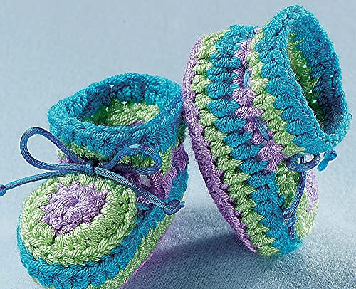 Precious Baby Booties (Annie's Attic: Crochet)