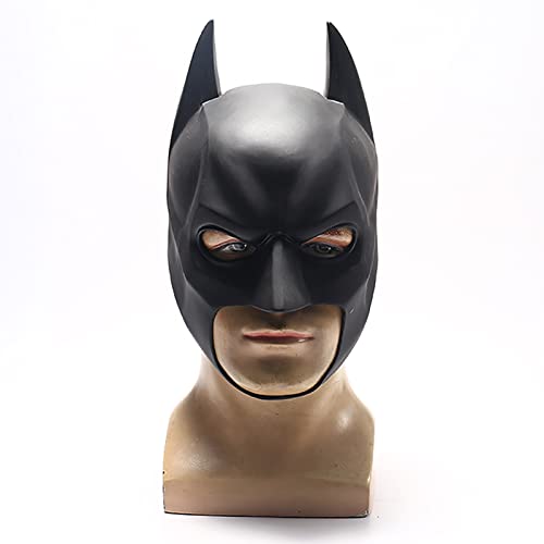 PRETAY Máscara de Batman, Marvel Batman V Superman Máscara para Adulto,Talla única (Color : Black, Size : L(54~58CM))