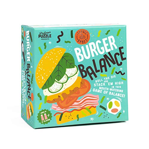 Professor PUZZLE Foodie Games - Burger Balance