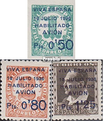Prophila Collection Kanarische Islas (España) a1-a3 (Completa.edición.) 1936 Correo aéreo (Sellos para los coleccionistas) Aviación