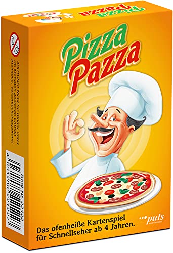 puls entertainment- Pizza – El Juego de Cartas Caliente para seadores rápidos (22122)