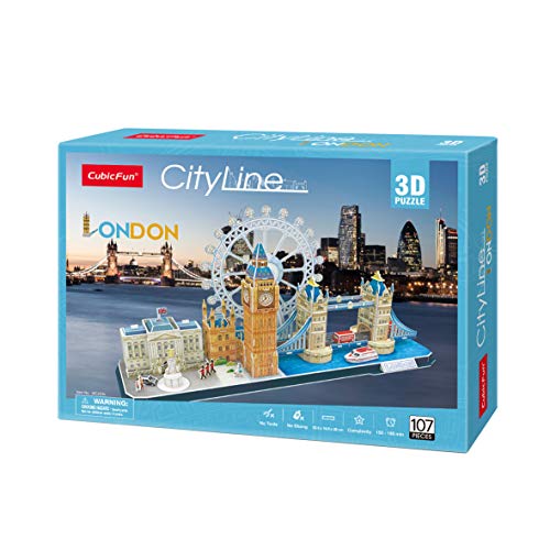 Puzzle 3D - Puzzles 3D para Adultos Y Niños, Maquetas para Montar, Rompecabezas 3D (Londres)