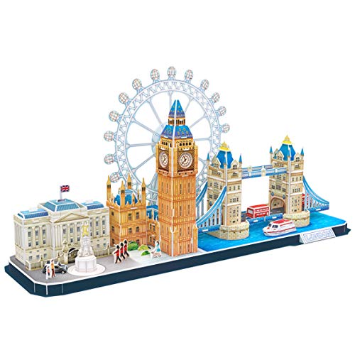 Puzzle 3D - Puzzles 3D para Adultos Y Niños, Maquetas para Montar, Rompecabezas 3D (Londres)