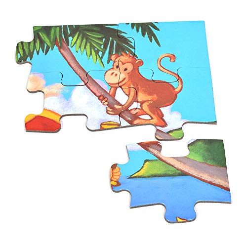 Puzzle con marco, 32 piezas (7220) 7220 - Puzzle Silueta el Pirata, Juguete Puzzle A Partir de 4 años