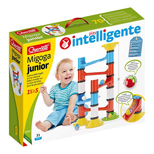 Quercetti 6506 Migoga Junior Premium Marble Runs Toy – Juguete Educativo Stem