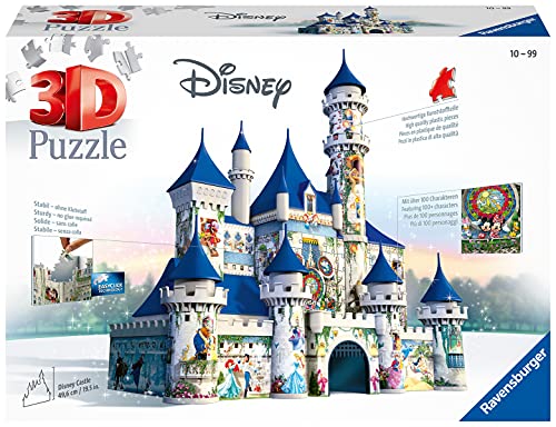 Ravensburger All Other Puzzles 3D Building Serie Maxi, Disney Fantasy Castle (12587)