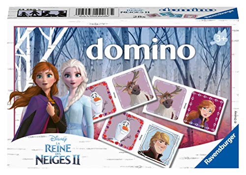 Ravensburger- Domino La Reine Des Neiges 2 Disney Frozen Jeu Educatif, Color (4005556242665)