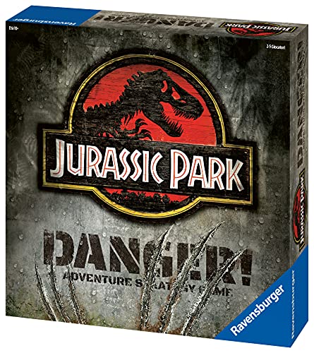 Ravensburger Jurassic Park Danger, Juego de Estrategia, 2-5 Jugadores, Edad Recomendada 10 +, Juego de Mesa, versión Italiana