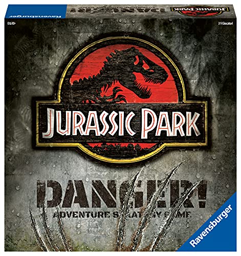Ravensburger Jurassic Park Danger, Juego de Estrategia, 2-5 Jugadores, Edad Recomendada 10 +, Juego de Mesa, versión Italiana