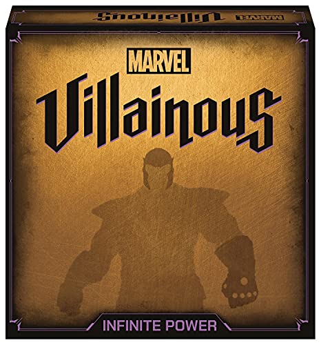 Ravensburger- Marvel Villainous Infinity Power, Versión en Español, Juego de Light Strategy y Familiar, 2-4 Jugadores, Edad Recomendada 12+