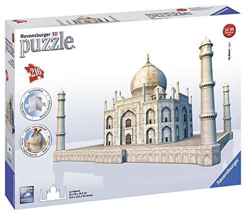 Ravensburger - Puzzle 3D, diseño Taj Mahal (12564 7)