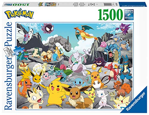 RAVENSBURGER PUZZLE- AT: Pokémon Classics Puzzle 2D, Multicolor, 0 (16784)