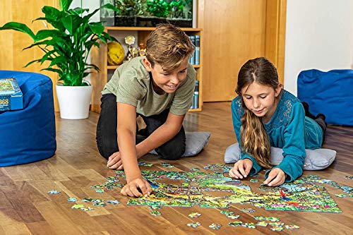 Ravensburger Puzzle, Expedición a la Jungla, Puzzle Escape Kids, Puzzle para Niños, Edad Recomendada 9+, Rompecabeza de Calidad