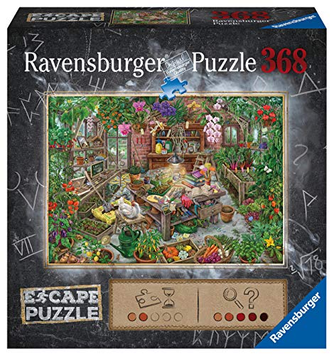 Ravensburger Puzzle, Puzzle Escape the puzzle, The Green House, 368 Piezas, Puzzle Adultos, Edad Recomendada 12+, Rompecabeza Adultos de Calidad
