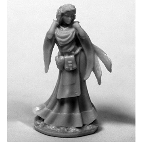 Reaper Miniatures Ostarzha, Clérigo Elfo #77441 Huesos sin pintar Figura de plástico
