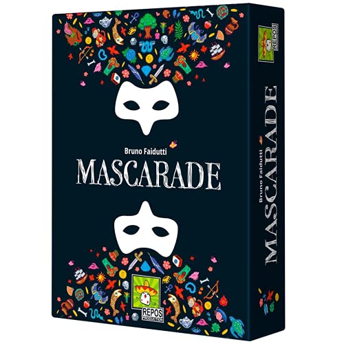Repos Production - Mascarade Nueva edición, Juego de Cartas en Español (REMAS01)