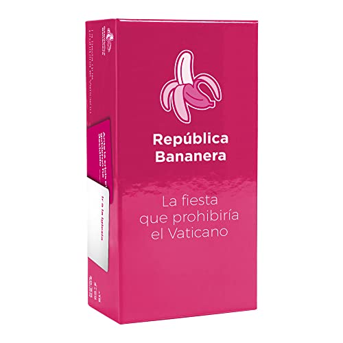 República Bananera | Juego Cartas para Fiestas | Juegos de Mesa en Español | Risas con Amigos, Diversión Asegurada | De 3 a 69 Jugadores | 550 Cartas