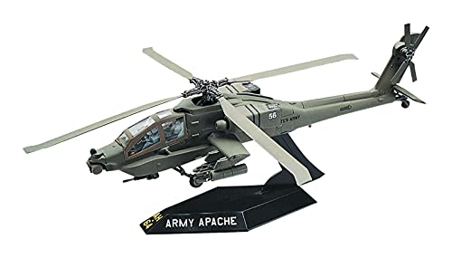 Revell-AH-64 Apache helicóptero, Escala 7:72 Kit de Modelos de plástico, Multicolor (11183)